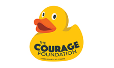 The courage foundation logo