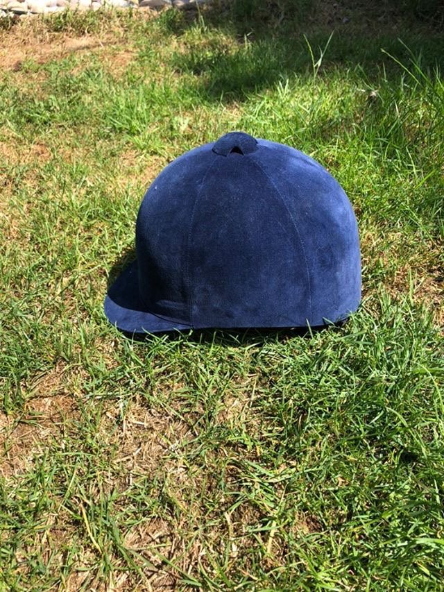 Dublin - Navy Blue horse riding hat 