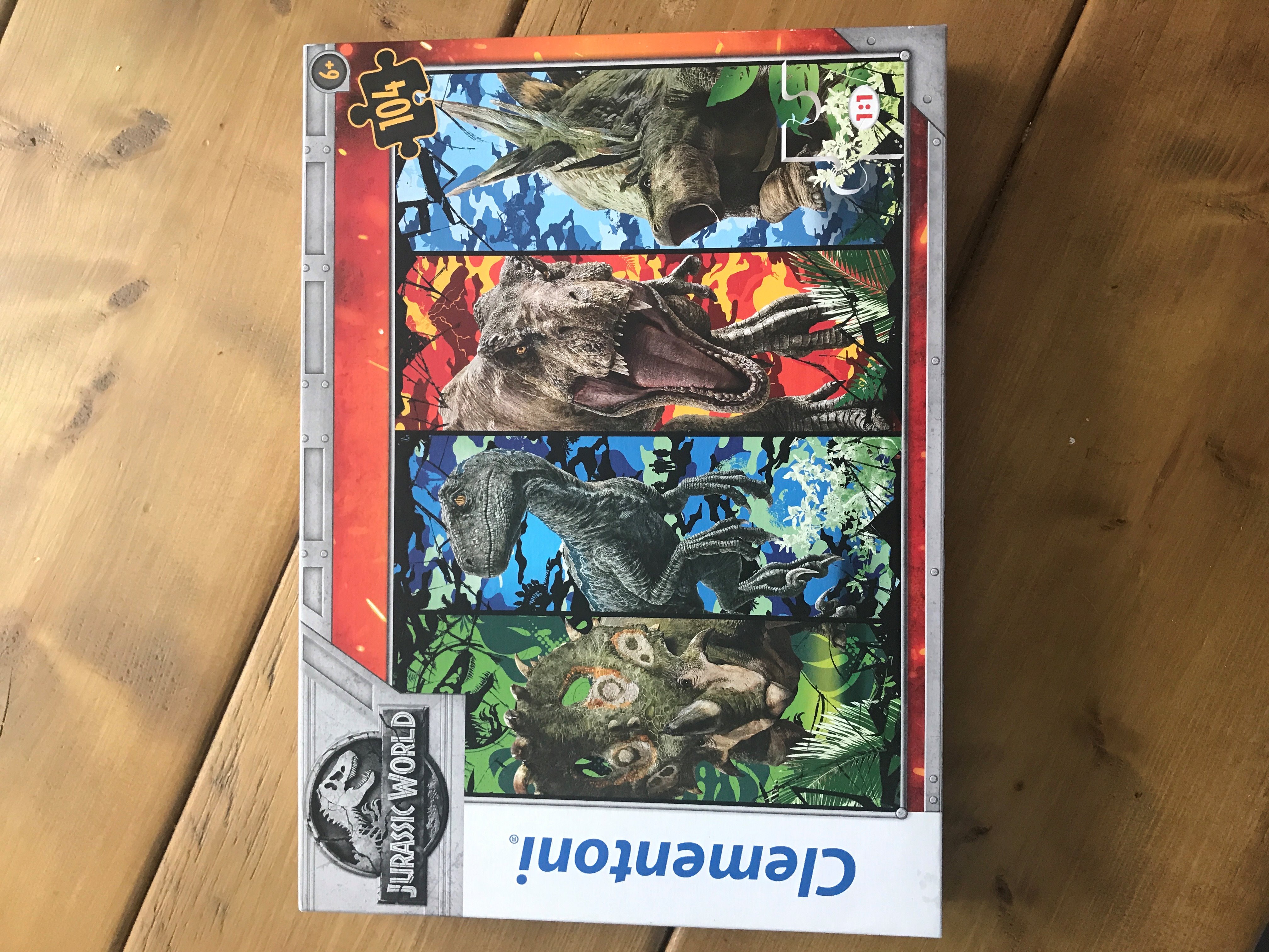 Jurassic World puzzle